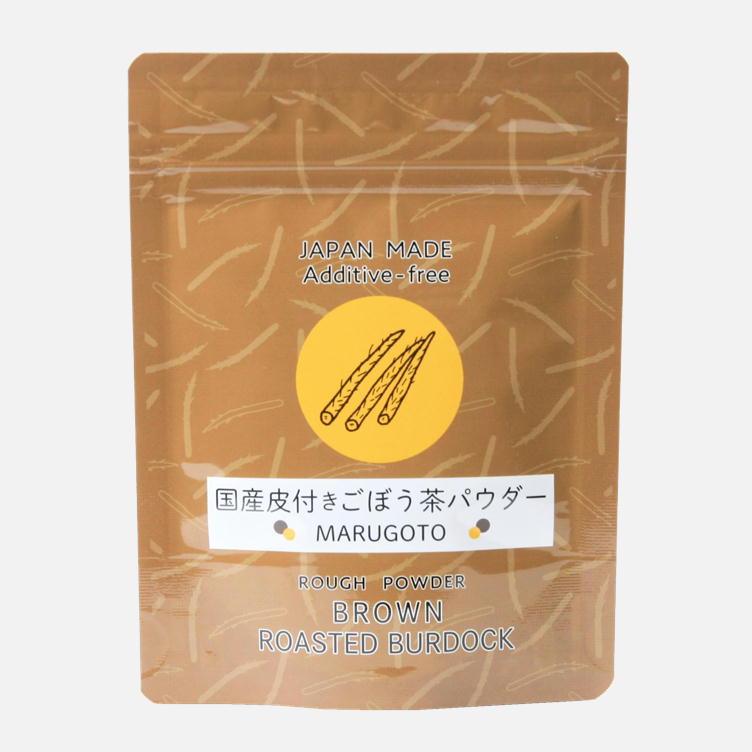 お試しセットをご準備しました New 国産皮付きごぼう茶パウダーmarugoto新発売 磯田園公式サイト
